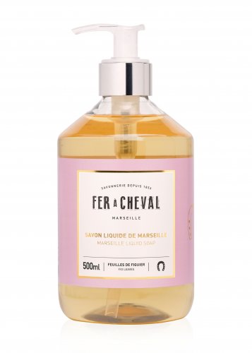 Flüssige Marseille Seife FER à CHEVAL mit Feigenblätterduft, 500ml, Grundpreis 23,90 EUR / Liter